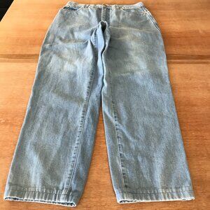 Escada Margaretha Ley Jeans Women 42 Blue High Rise Stretch Made in Italy 17841